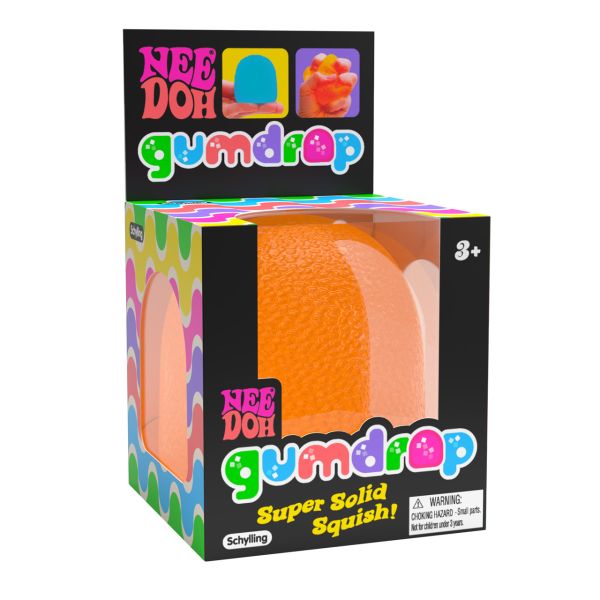 NeeDoh Gumdrop Squishy | Textured Stress Relief Sensory Fidget Toy
