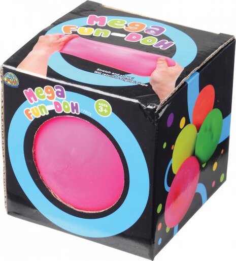 Mega Fun-Doh Stress Balls – Jumbo Stretchy Sensory Balls (Ages 3+)