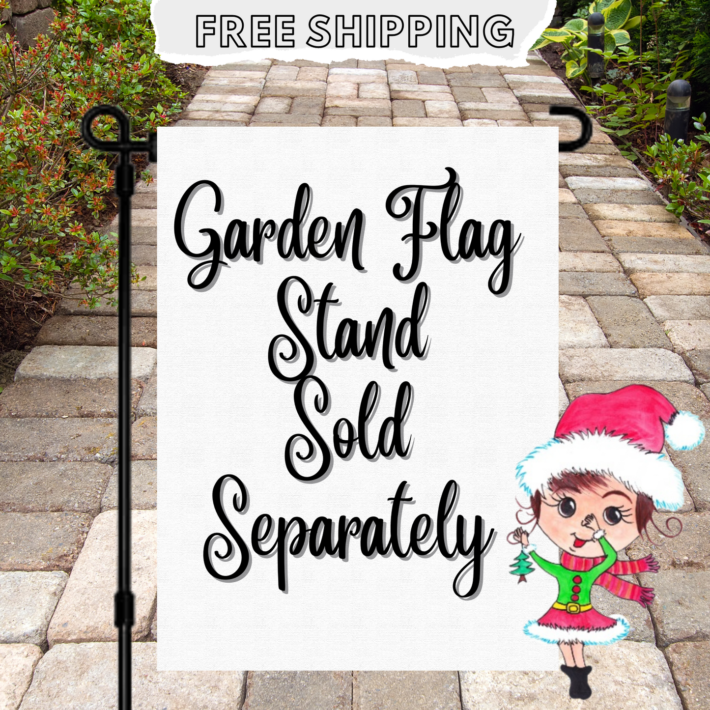 Personalized Easter Camper Garden Flag|Family Garden Flag|Easter Egg Family|Camper Garden Flag|Garden Flag Camping|Camping Family Flag
