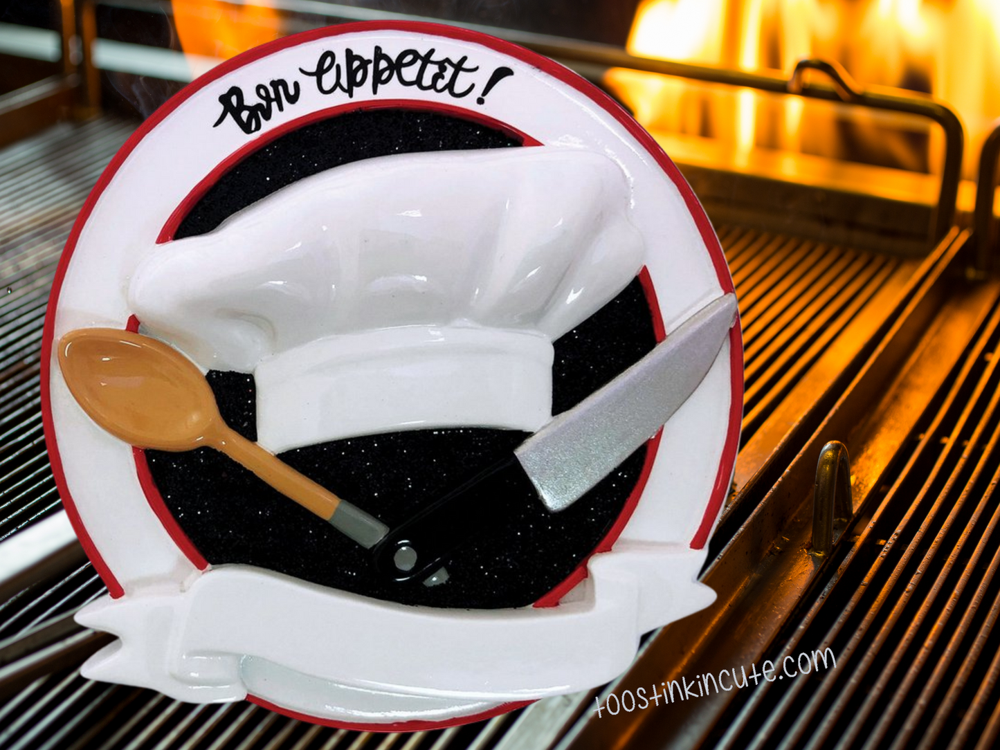 Chef Cook Personalized Christmas Ornament (Cooking/ Baking)