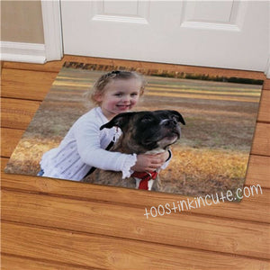 Personalized Picture Perfect Pet Photo Doormat