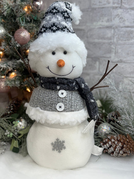 Sweater Vest Snowman Tabletop Figurines