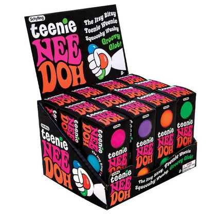 Teenie NeeDoh Squishy | Mini Sensory Stress Relief Fidget Toy (3 Pack)