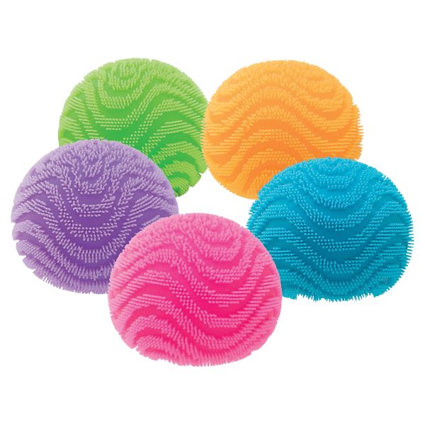 NeeDoh Wonder Waves Fuzz Ball | Textured Sensory Stress Relief Squishy Toy