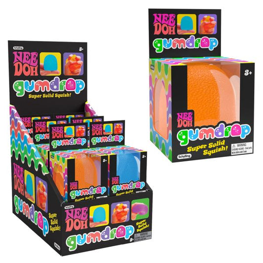 NeeDoh Gumdrop Squishy | Textured Stress Relief Sensory Fidget Toy