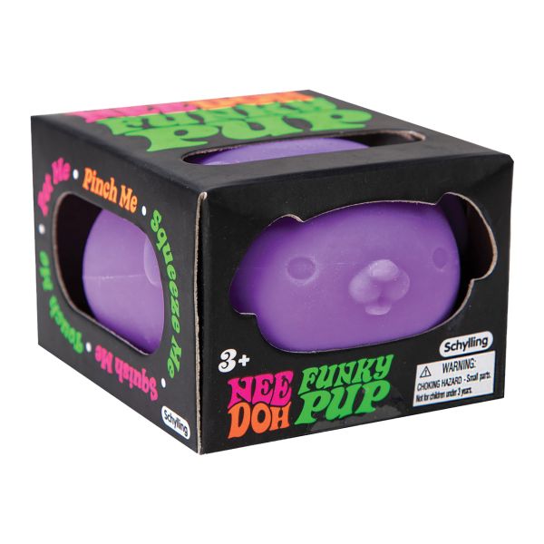 NeeDoh Funky Pup Squishy | Dog Stress Relief Sensory Fidget Toy