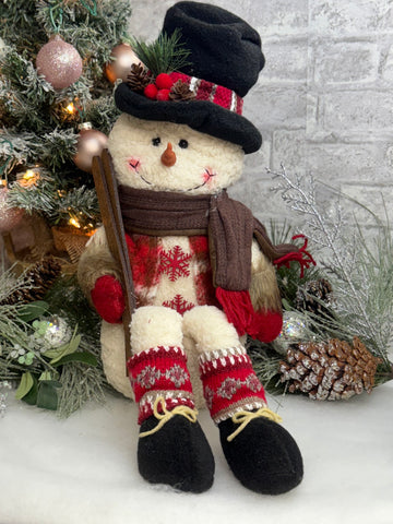 Santa & Snowman Christmas Décor – Festive Holiday Figurines