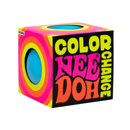 Color Change NeeDoh Cube 🌈 Squishy Sensory Fidget Toy
