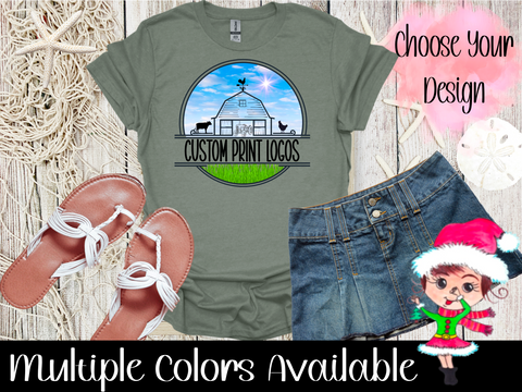 Women's Custom Business Logo TShirt