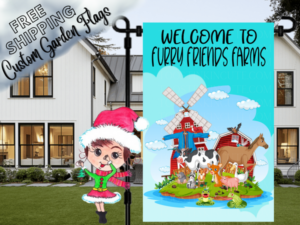 Custom Farm Barn Flag Personalized Farm Flag