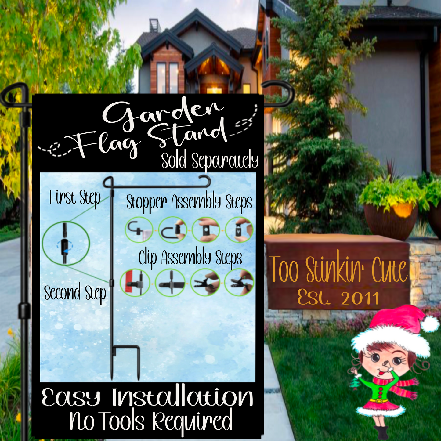 Welcome Home New Baby Boy on Cloud Garden Flag