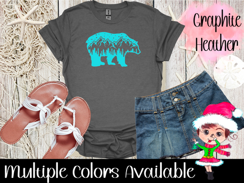 Women's Blue Mountain Grizzly Bear TShirt