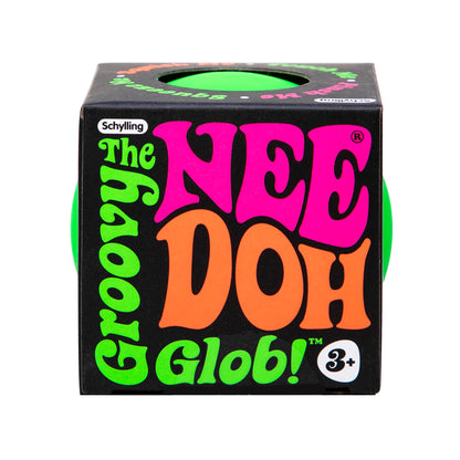 Groovy Glob NeeDoh 🌈 Classic Squishy Stress Ball Fidget Toy