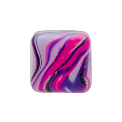 NeeDoh Nice Cube Swirl – Super Solid Squishy Fidget Toy | Marble Color Stress Cube