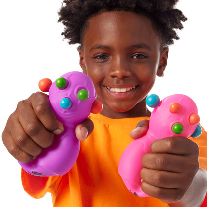 NeeDoh Panic Pete 😜 Pop-Out Fidget Stress Toy | Squeeze & Stretch Sensory Fun