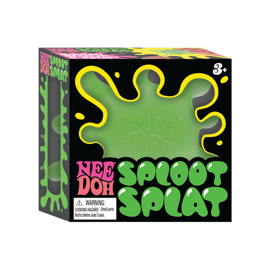 NeeDoh Splot Splat Squishy Toy – Stretchy Splatter Stress Relief Fidget (Assorted Colors)