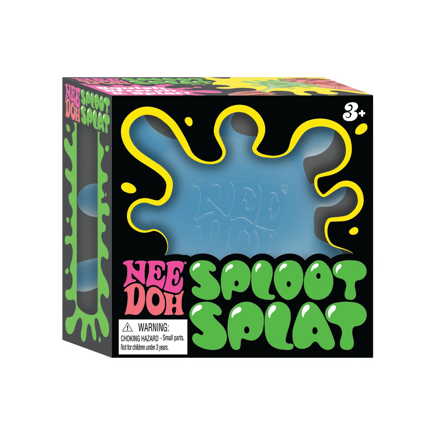 NeeDoh Splot Splat Squishy Toy – Stretchy Splatter Stress Relief Fidget (Assorted Colors)