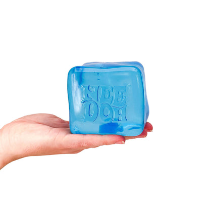 NeeDoh Nice Berg Squishy Toy – Cool Gel Ice Cube Stress Ball