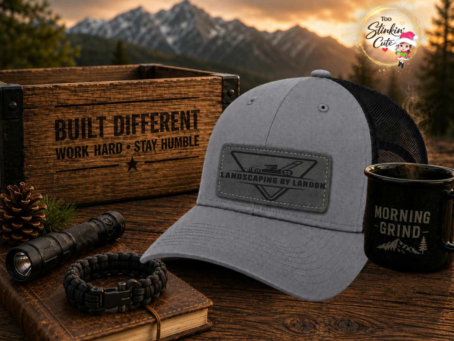 Personalized small business hat