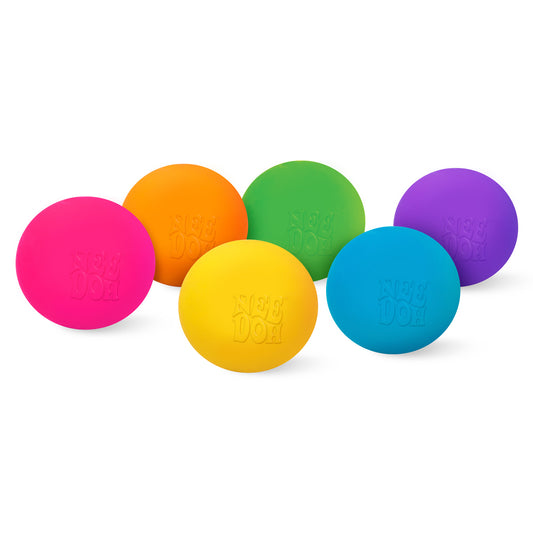 Rainbow Teenie Nee Doh Squishies – Mini Sensory Stress Balls (Assorted Colors)