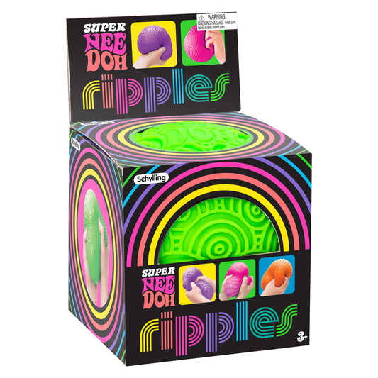 Super soft NeeDoh Ripples squishy fidget toy