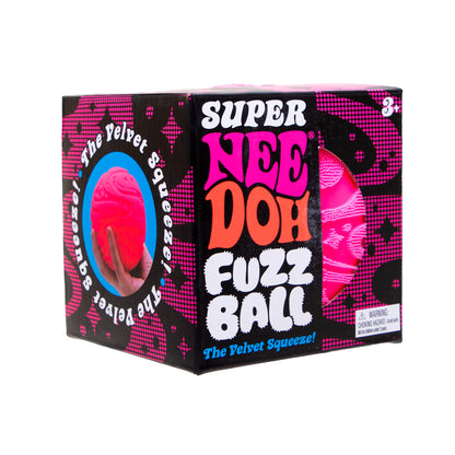 NeeDoh Super Fuzz Ball 🌀 Textured Squishy Stress Ball | Sensory Fidget Toy