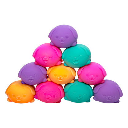 NeeDoh Teeny Funky Pups 🐶 Mini Dog Squishy Set | Sensory Fidget Toys