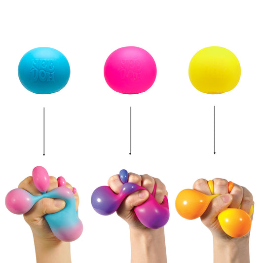 NeeDoh Color Changing Stress Ball | Color Shift Sensory Fidget Toy | Surprise Random Color
