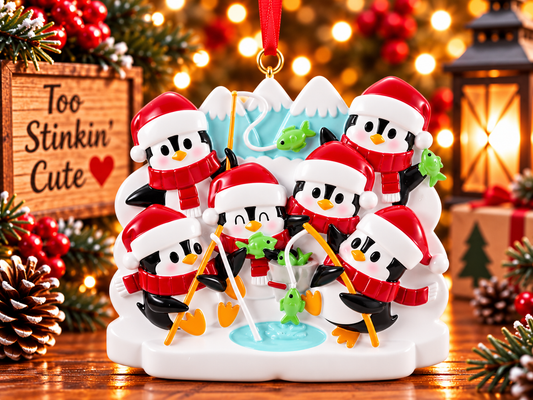 personalized-penguin-ice-fishing-family-of-6-ornament.mp4