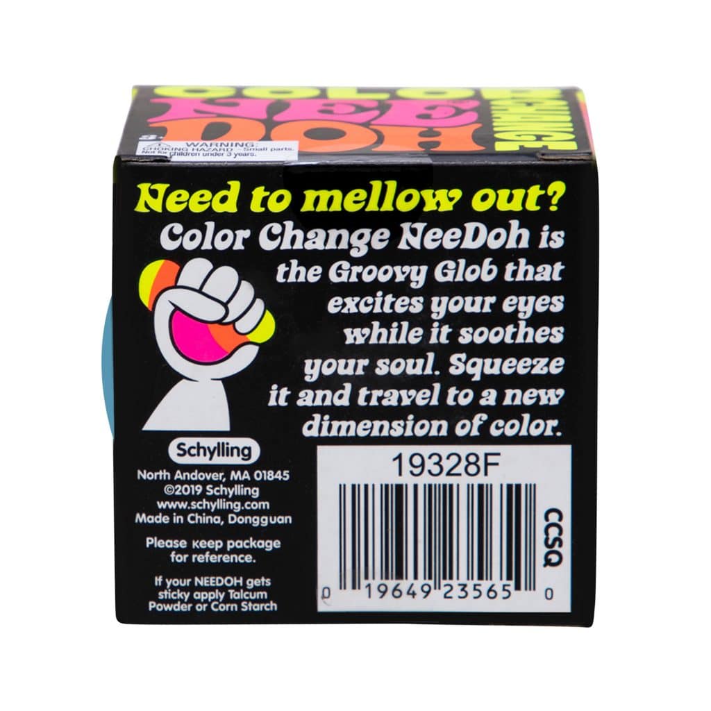 NeeDoh Color Changing Stress Ball | Color Shift Sensory Fidget Toy | Surprise Random Color