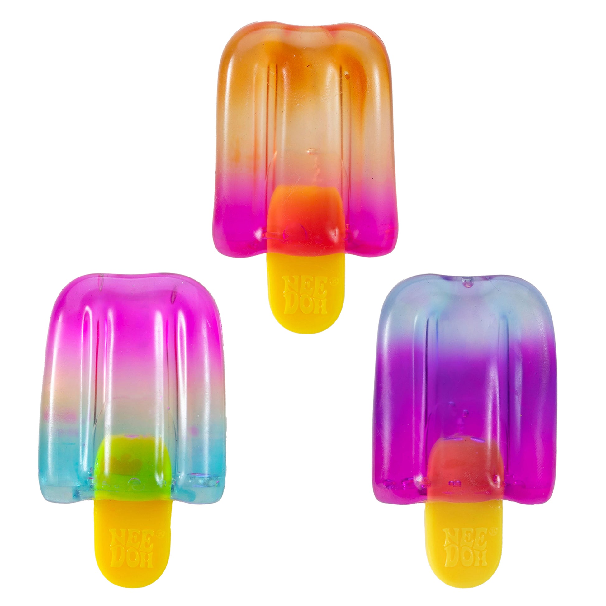 Fun popsicle squishy fidget toy by Schylling NeeDoh