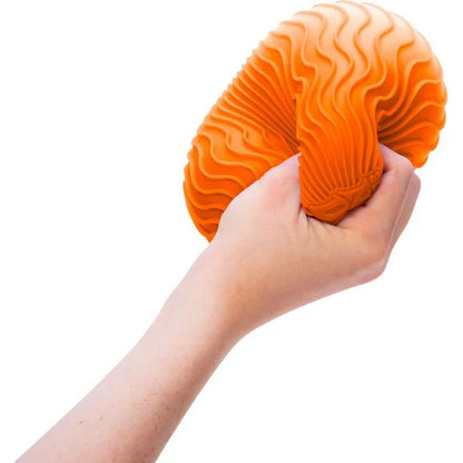 Jumbo textured sensory ball for stress relief and focus