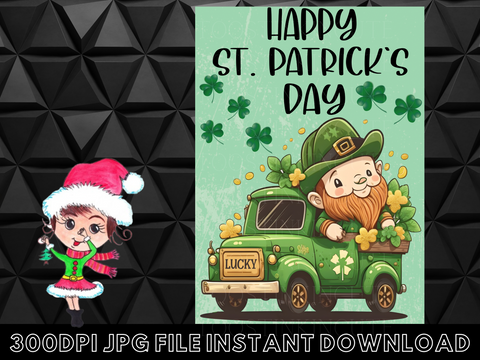 St Patricks Day Garden Flag Design|Patricks Digital Download|JPG Instant download|Shamrock PNG|Saint Patrick PNG Digital|Dtf Sublimation