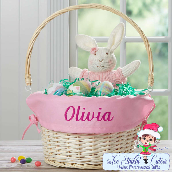Personalized Traditional Easter Basket
