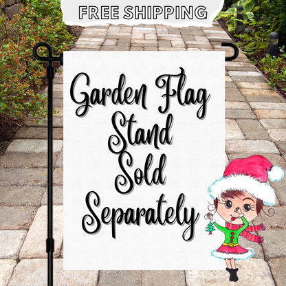 Personalized Tent Camper Garden Flag