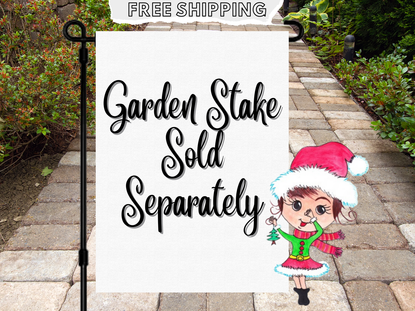 Create Your Own Custom Personalized Garden Flag