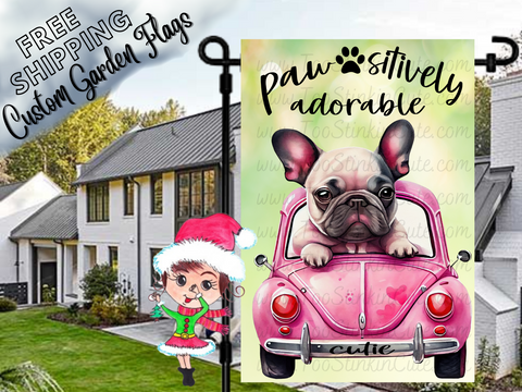 Custom Personalized Dog Garden Flag|Pet Garden Flag|Boston Terrier|Funny Dog Flags|Dog Welcome Flag|Terrior Flag Dog|Custom Pet Garden Flag