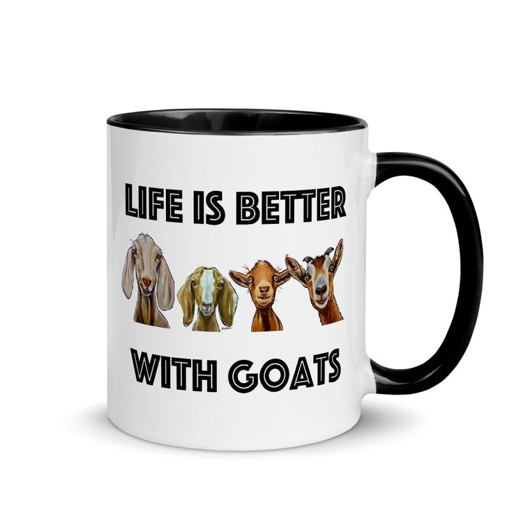 Life is Better with Goats Coffee Mug