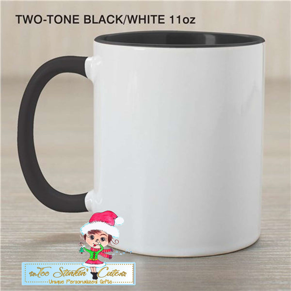 Personalized Belongs To Grandma White Coffee Mug