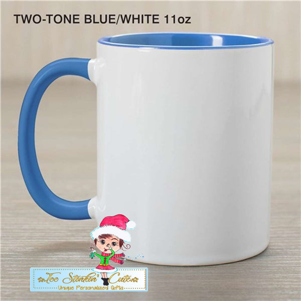 Personalized Belongs To Grandma White Coffee Mug