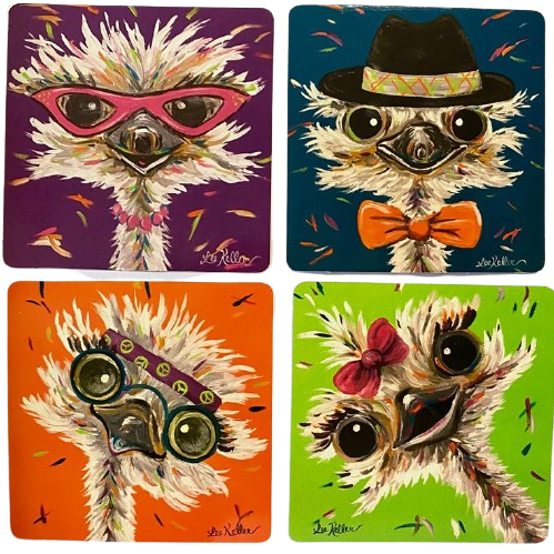 Ostrich Sticker