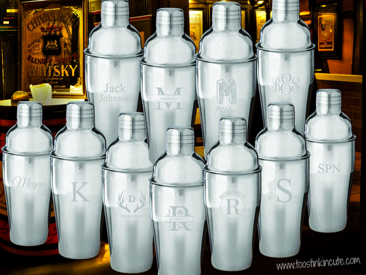 Personalized 16oz Cocktail Shaker