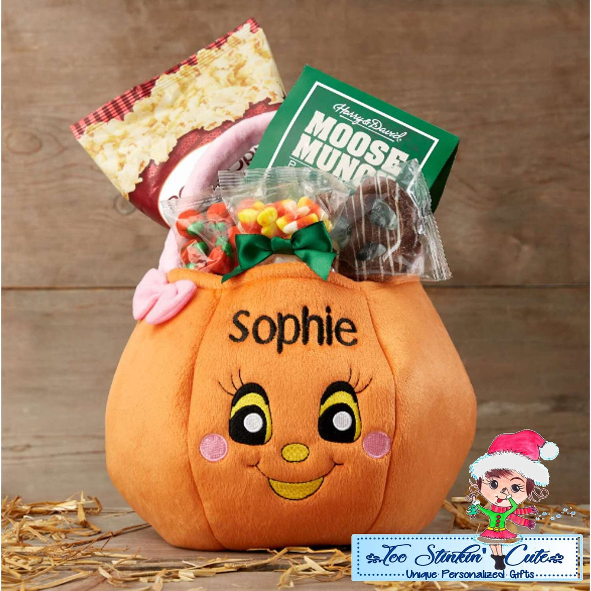 Personalized Pumpkin Cuties Halloween Trick or Treat Bag|Pumpkin Candy Bag|Halloween Tote Bag|Halloween Candy Bag|Trick or Treat Bucket