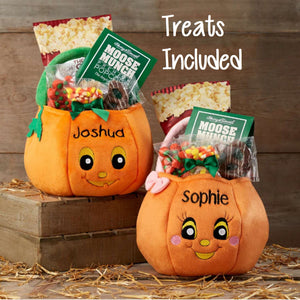 Personalized Pumpkin Cuties Halloween Trick or Treat Bag|Pumpkin Candy Bag|Halloween Tote Bag|Halloween Candy Bag|Trick or Treat Bucket