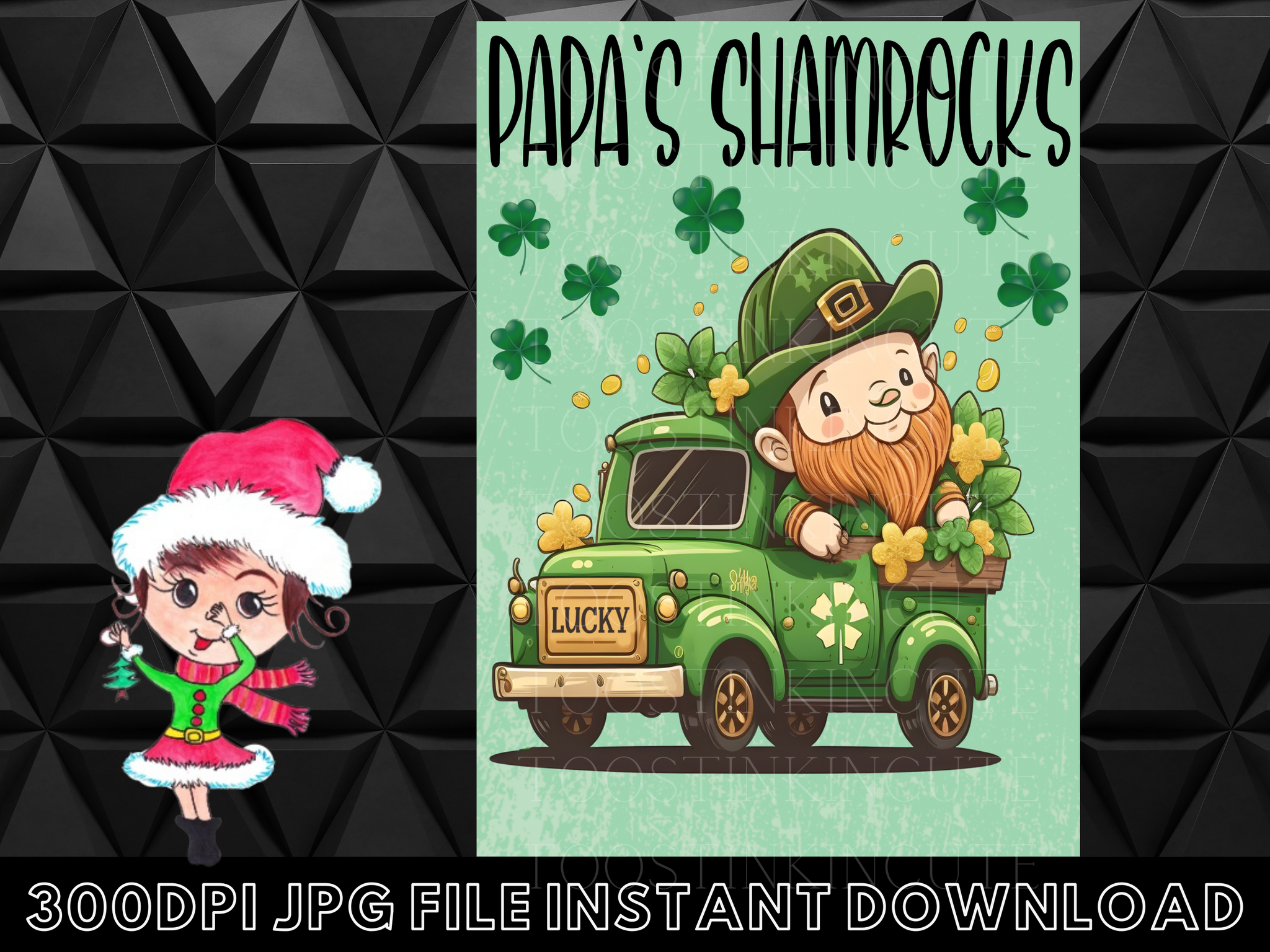 St Patricks Day Design|St Patricks Day Garden Flag Digital Download|JPG Instant download|Patricks Day Sublimation|Patricks Day SVG