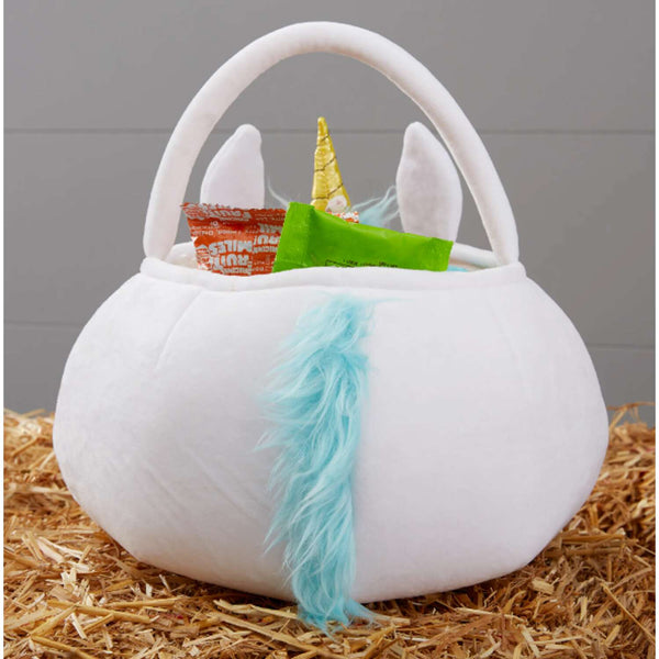 Personalized Halloween Unicorn Trick or Treat Bag|Pumpkin Candy Bag|Halloween Tote Bag|Halloween Candy Bag|Trick or Treat Bucket