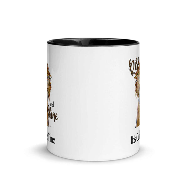 Rise & Shine It's Coffee Time Chicken Mug