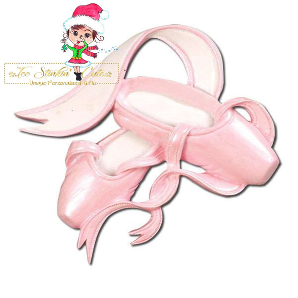 Personalized Christmas Ornament Ballet/ Girls/ Dress Up/ Play/ Kids/ Slippers/ Dance + Free Shipping!