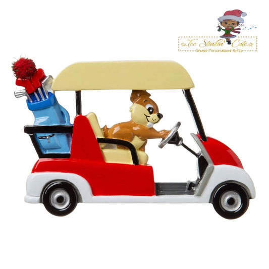 Christmas Ornament Golf Cart/ Golfer/ Gopher/ Men- Personalized + Free Shipping!