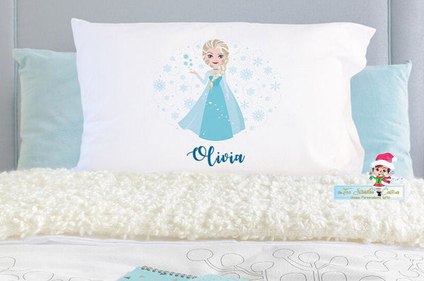 Personalized Princess Pillowcases (Girl, Kids, Daughter, Princess, Fairy, Castle, Grandkids, Pillow)